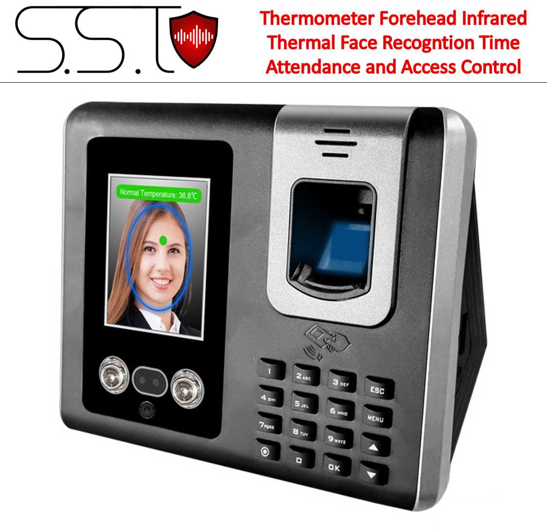 Infrared Thermal Face Recognition and Biometric Access Control System For Sale, Sound And Safety Technologies, SST , S&ST , SSTechnologies Sri Lanka.